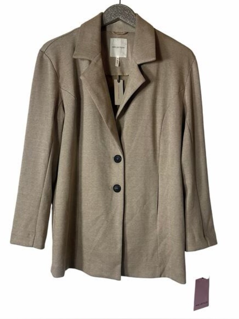 Avec Les Filles Tan Blazer Jacket M